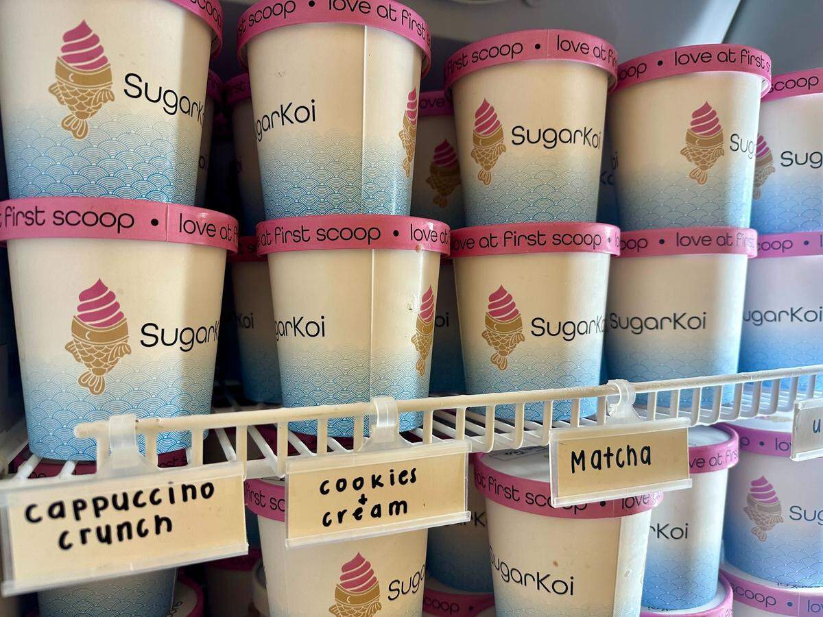 Sugar Koi also has dairy-free options.