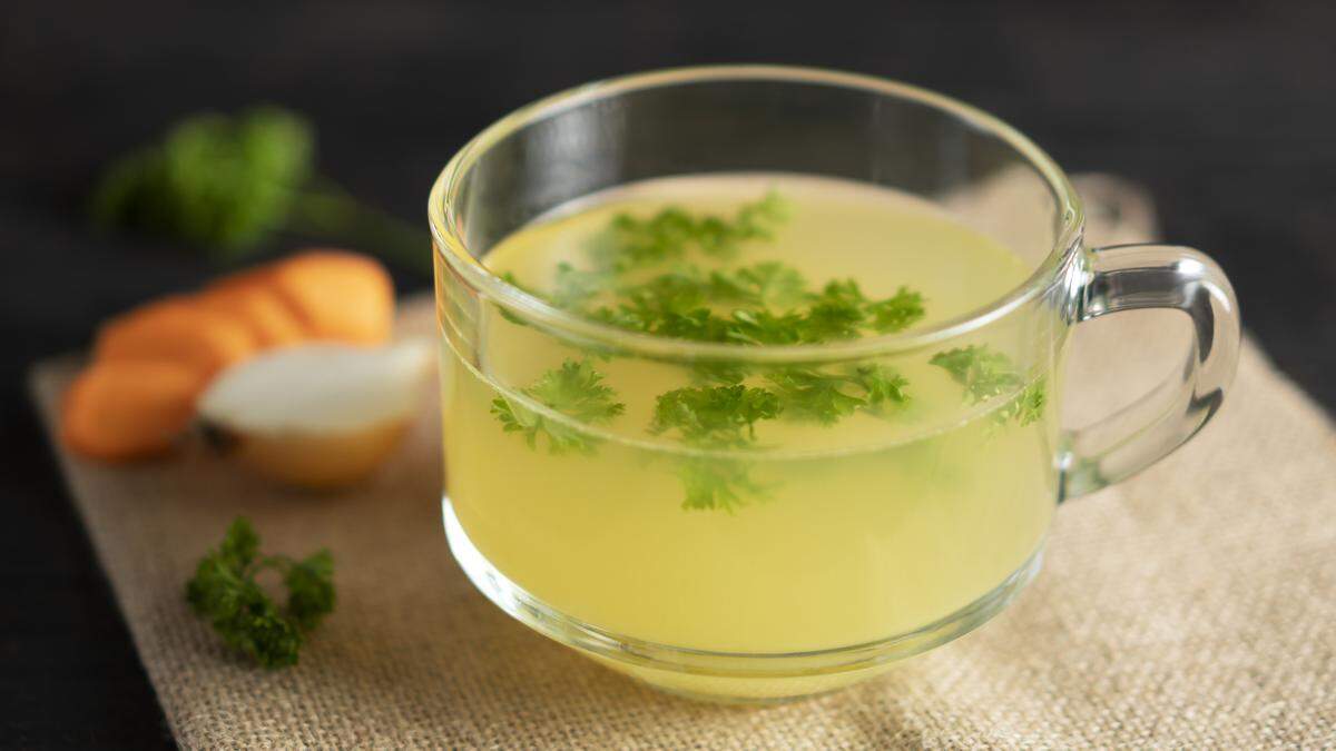 Sipping bone broth first thing in the morning will work wonders for your health.