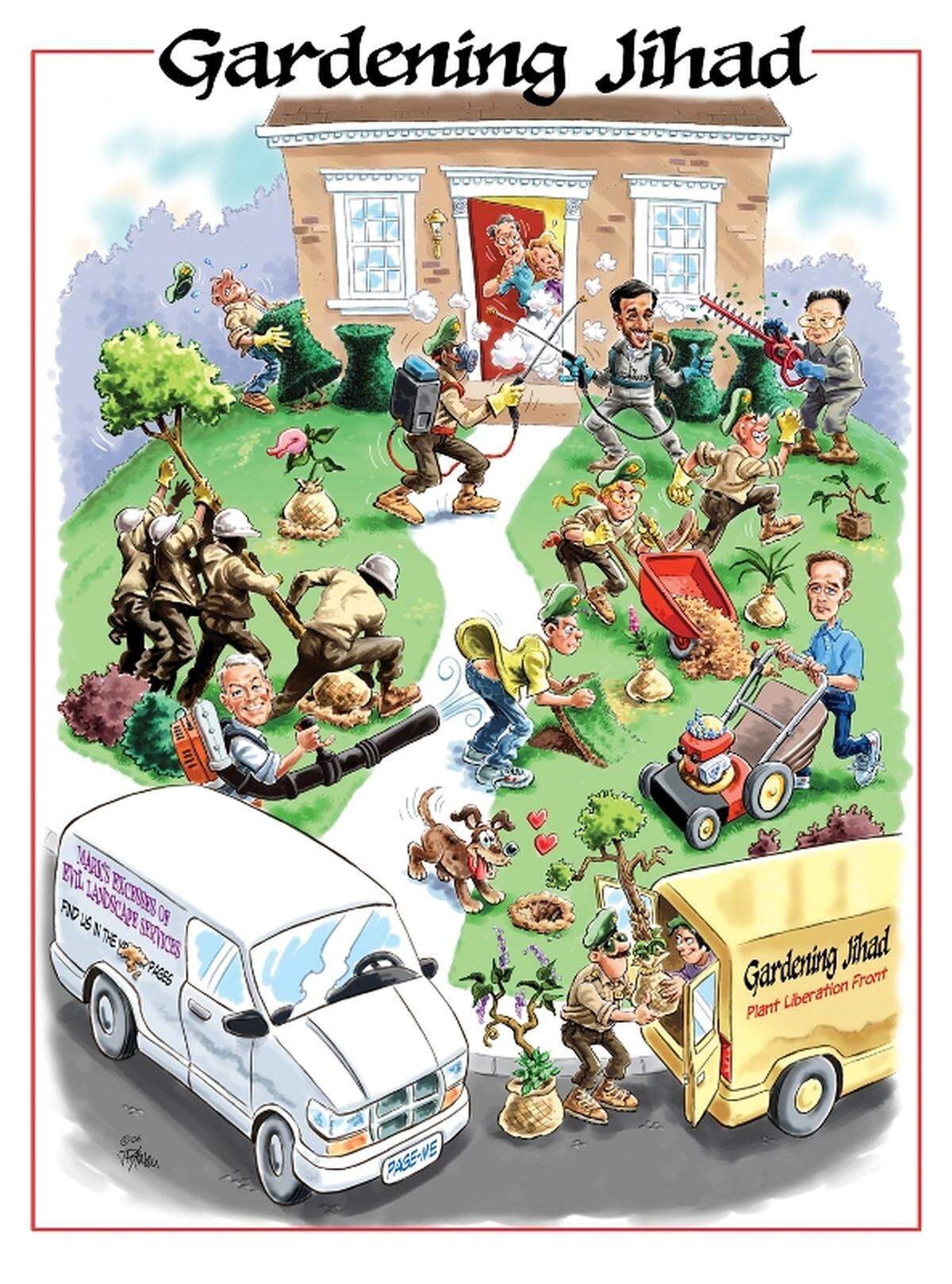 Plant Delights Nursery’s catalog from 2007 featured a gardening jihad.