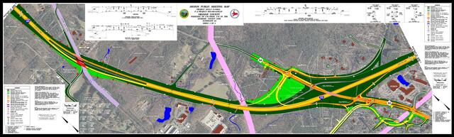 New NCDOT map avoids Northwood homes, improves I-40 at NC 86 | Raleigh ...