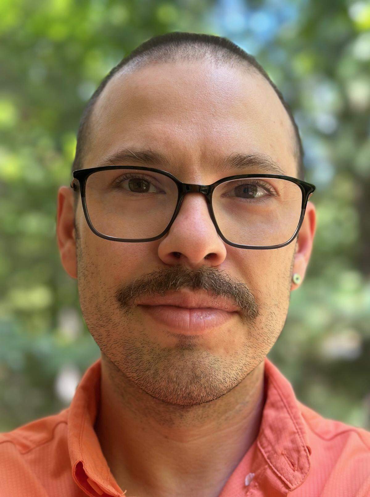 Cristóbal Palmer, 40, is a digital library director running for Carrboro town council.