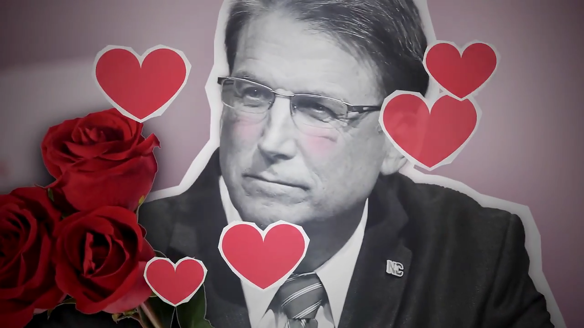 Valentine-themed attack ad in US Senate race will interrupt NC’s ‘Bachelor’ night
