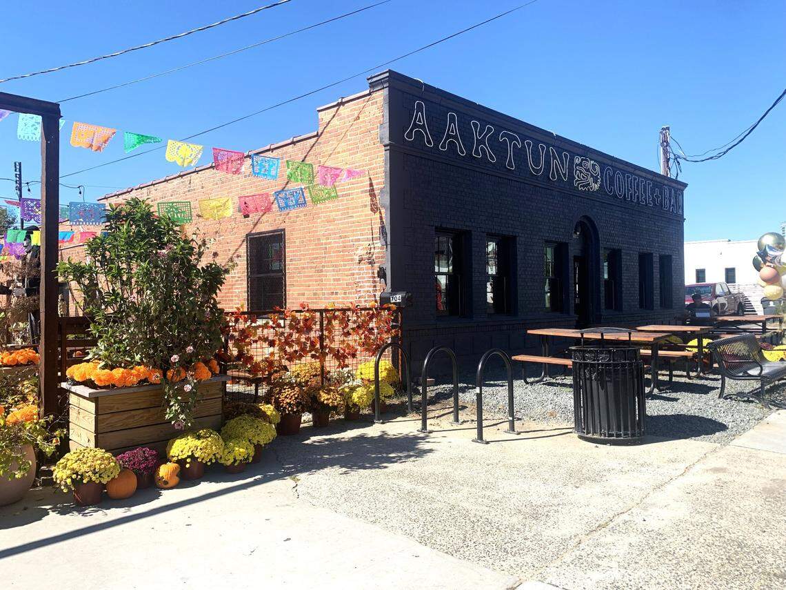 Aaktun Coffee+Bar opened this week in Durham, next door to the city’s popular Mezcalito Mexican restaurant.