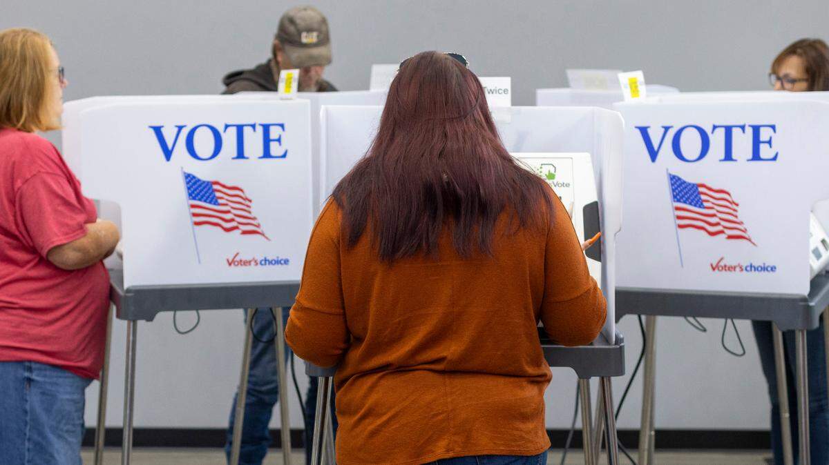 Election results will start populating the graphic below after polls close at 7:30 p.m.