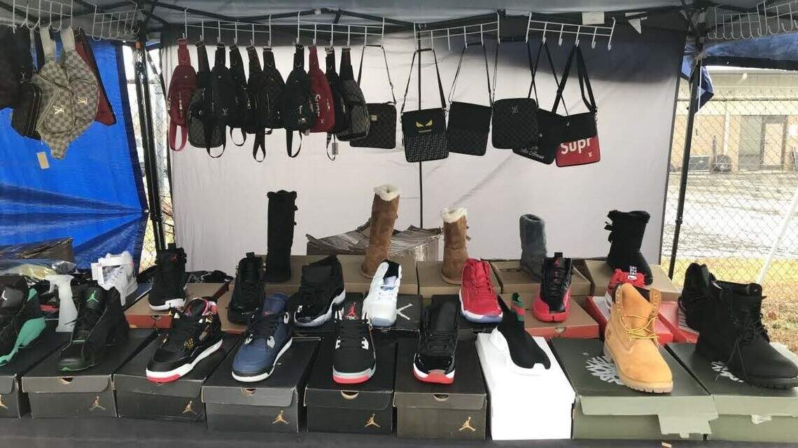 Almost half a million dollars worth of fake Air Jordans, Uggs seized at NC flea market