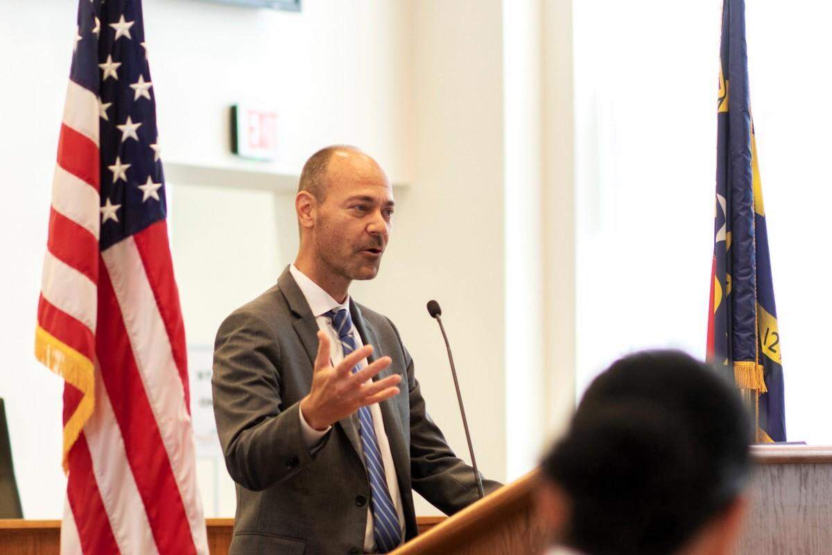 Orange County Manager Travis Myren