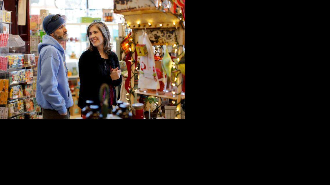 Bill and Amy Parrish shop for the holidays in DECO Raleigh in this file photo. The store now ranks on a national list.