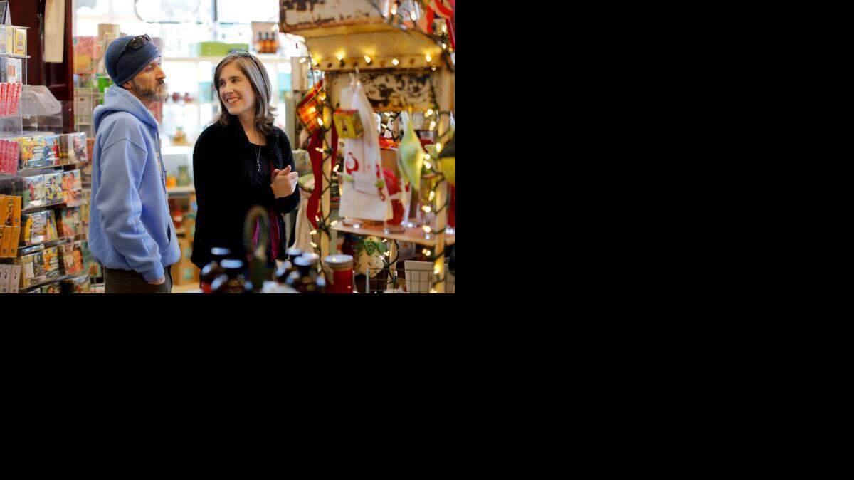 Bill and Amy Parrish shop for the holidays in DECO Raleigh in this file photo. The store now ranks on a national list.