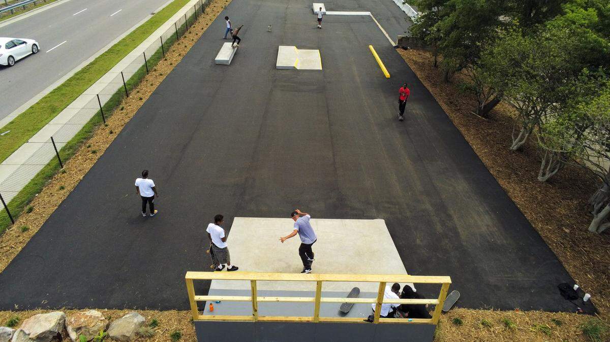 Skate Raleigh will hold a ribbon cutting ceremony at the new downtown skate park on June 29, 2023.