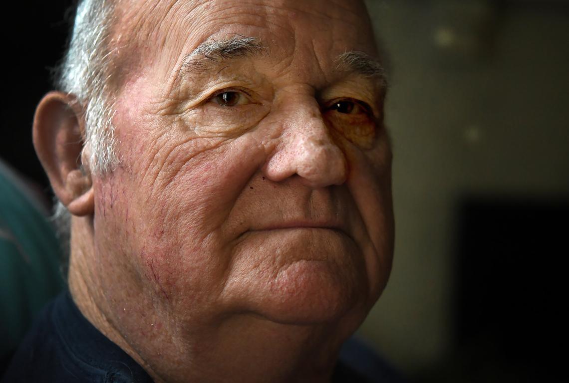 Frank Marshall, a 69-year-old Vietnam veteran, has liver and lung cancer and has stopped treatment to live his life in comfort. He’s spent years trying to get information about what the United States Department of Veterans Affairs will provide when he dies. He wanted to be buried in a national cemetery but three of the four cemeteries in North Carolina, including the one in Raleigh, are full. He’ll be buried at Oakwood Cemetery.  He is pictured here at his home on Thursday, July 26, 2018 in Raleigh.