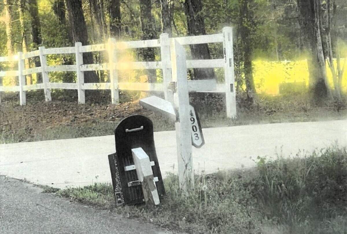 A Scottland Drive neighbor reported a damaged mailbox on April 9, 2026, after an “Oil Spill” party near Mebane, NC. F7 BlackStone Ranch owner James Montague claimed there were over 4,000 North Carolina A&T students at the party.