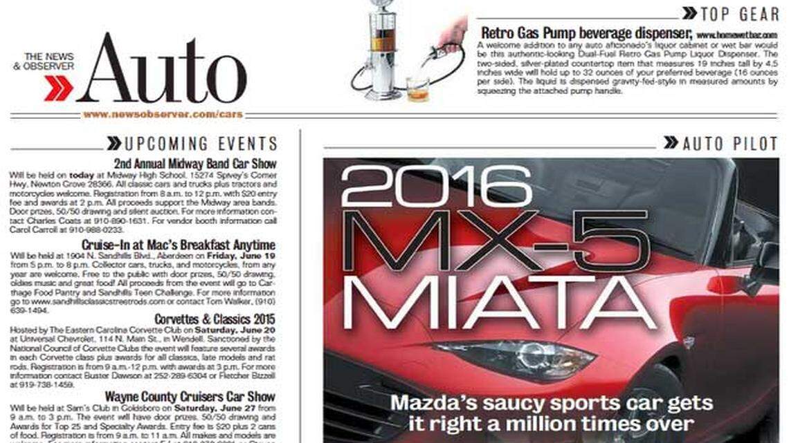 Potential auto buyers read the
paper online and in print