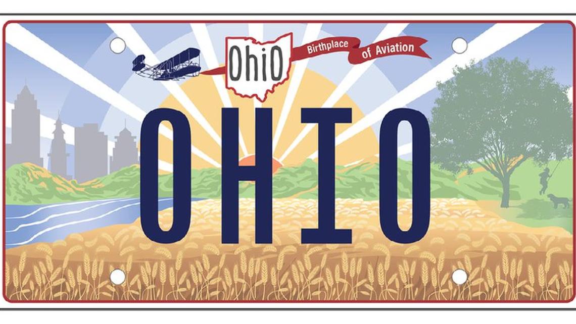 A new Ohio license plate reignited debate in North Carolina.