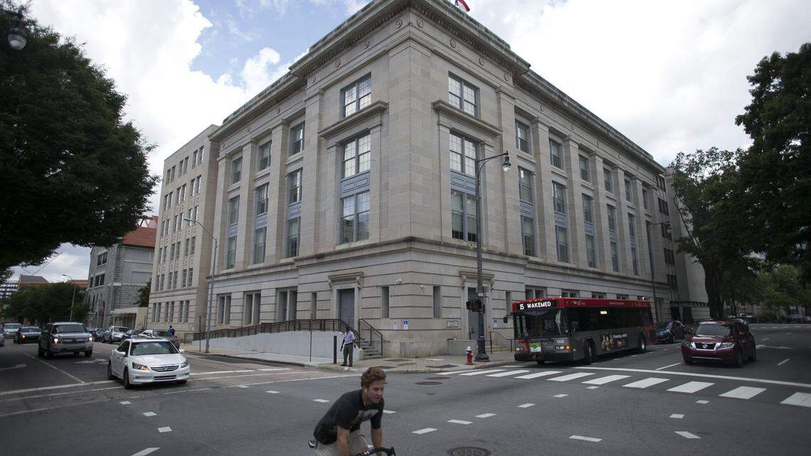 The Revenue Building at 2 Salisbury Street now houses the North Carolina State Auditor. Photographed on Tuesday, May 22, 2018. A draft bill calls for an analysis of the potential sale or lease of the building.