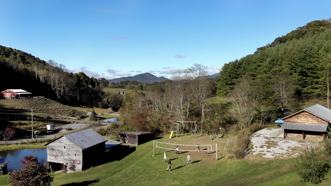Riley Howell grew up in Waynesville on a serene mountain farm that has been in his family for two generations. After his death, his family ended many summer days on a grassy field not far from the Howells’ front porch, where friendly volleyball games provided a momentary escape from grief.