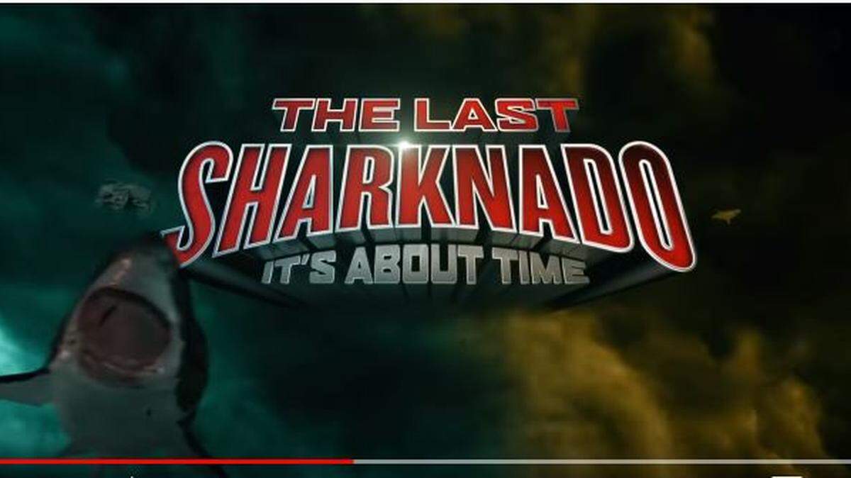 Syfy says “The Last Sharknado: It’s About Time” is the last film in its popular shark movie franchise.