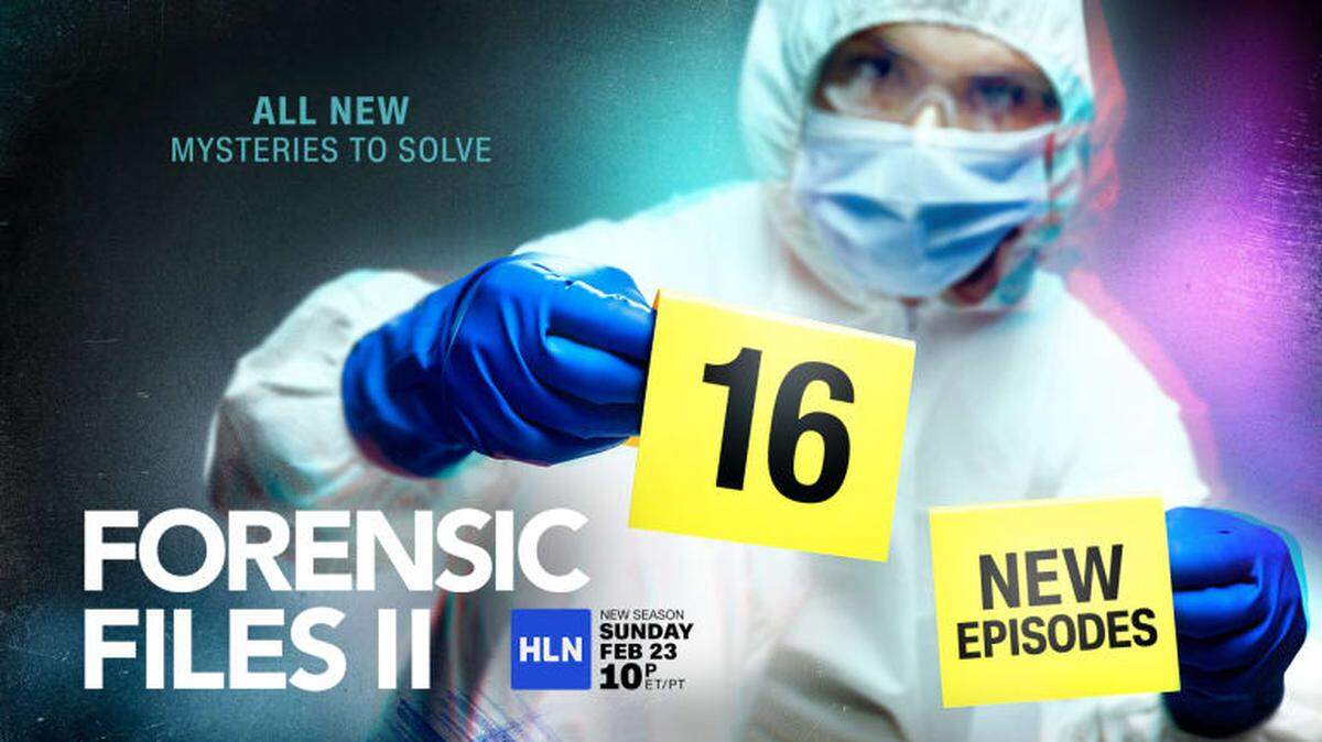 “Forensic Files” ran from 1996 to 2011 on the Headline News (HLN) channel. “Forensic Files II” launched February 23, 2020, and is narrated by Bill Camp.