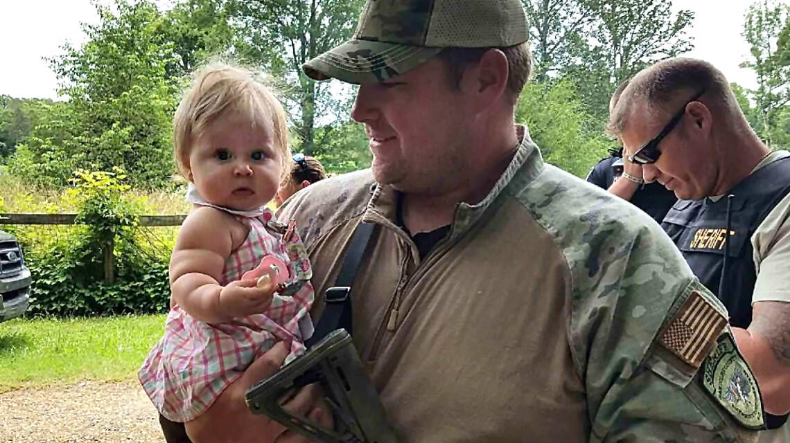 Sex offender who abducted baby in Virginia cornered in NC home, police say. Girl found safe.