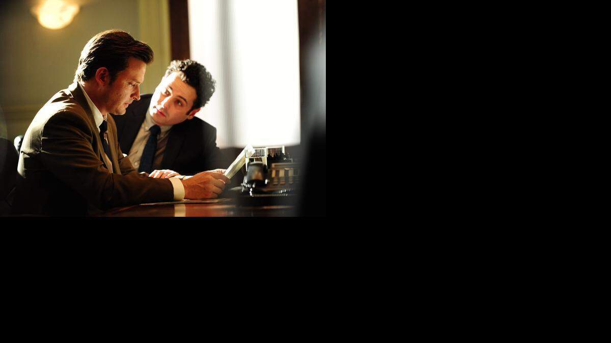 Aden Young (left) and Luke Kirby in the Sundance TV original series “Rectify.”