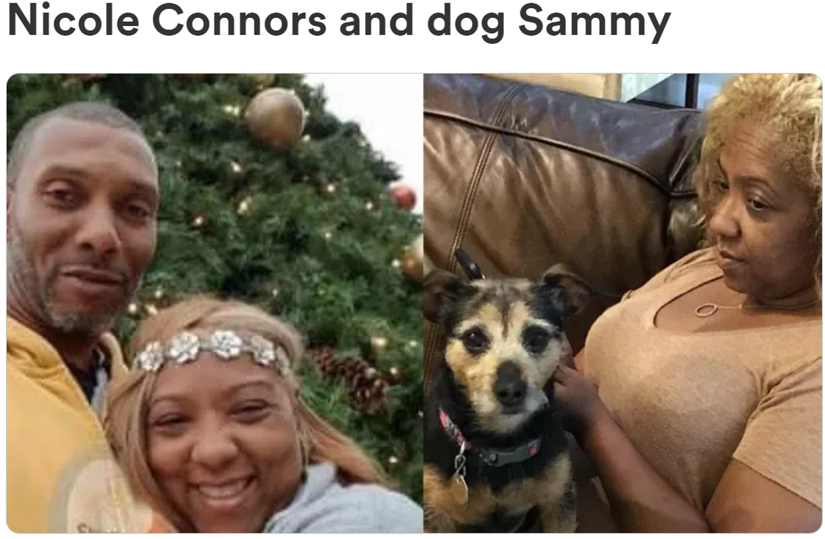Tracey Howard set up a GoFundMe page for his beloved wife Nicole Connors and dog, Sammy, to help with the cost of funeral expenses. Connors and her dog were gunned down on Oct. 13, 2022 in the Hedingham neighborhood in one of Raleigh’s deadliest mass shootings.