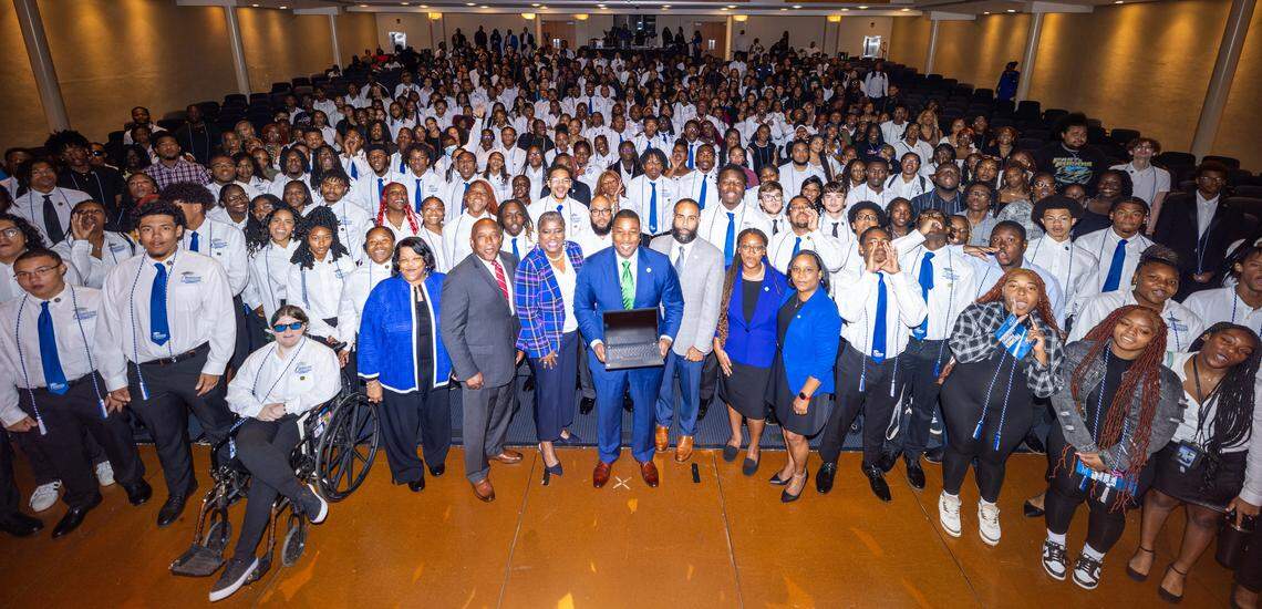 Through a new partnership with Lenovo, all first-year students at Fayetteville State University will receive free laptops for the next four years.