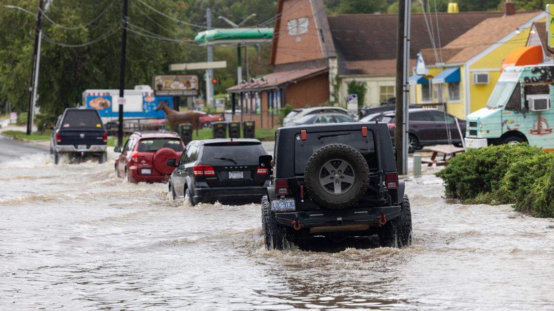 Helene heads north of the Triangle, leaving flooding, fallen trees and damage in her wake