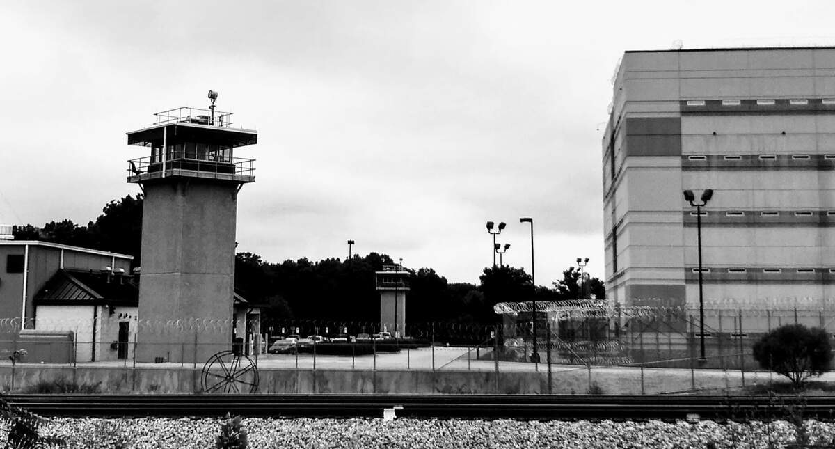 Central Prison in Raleigh stands across Western Boulevard from the new Dix Park.