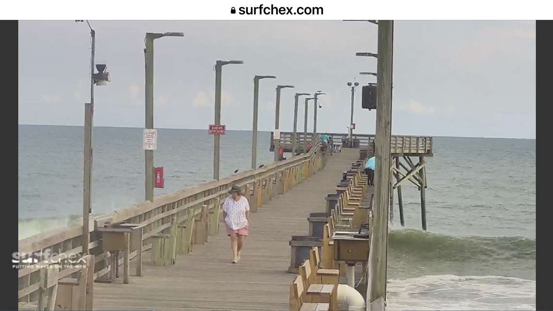 Here are the best beach cams to watch when storms make waves along the NC coast