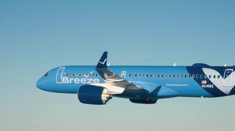 Breeze Airways will fly to four new destinations from Raleigh-Durham International Airport and eliminate another starting next spring.