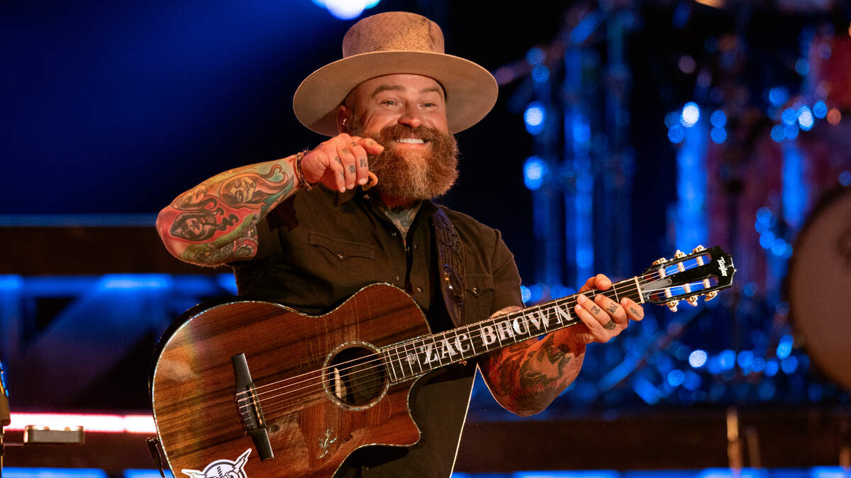 Zac Brown Band in concert, Thursday night, October. 5, 2023 at Raleigh, N.C.’s Coastal Credit Union Music Park at Walnut Creek.