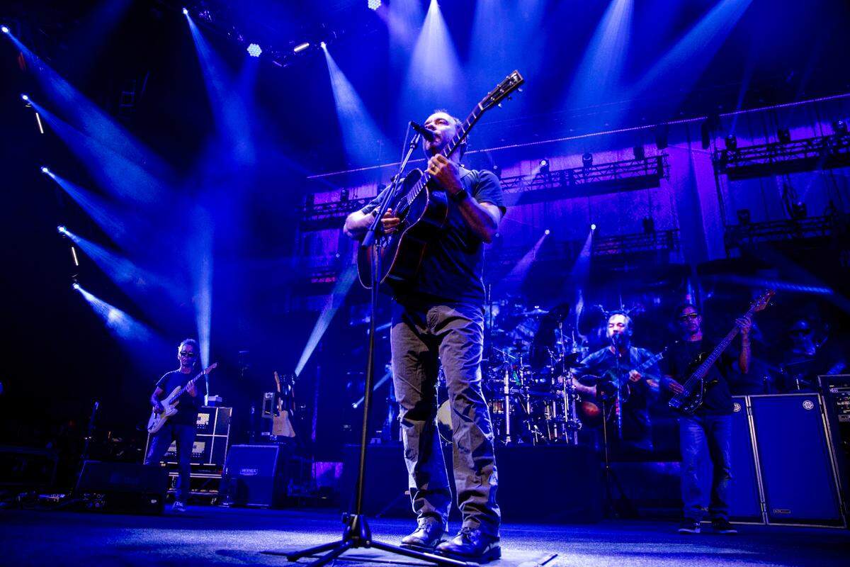 The Dave Matthews Band in concert at Raleigh, N.C.’s Coastal Credit Union at Walnut Creek, Friday night, June 14, 2024.