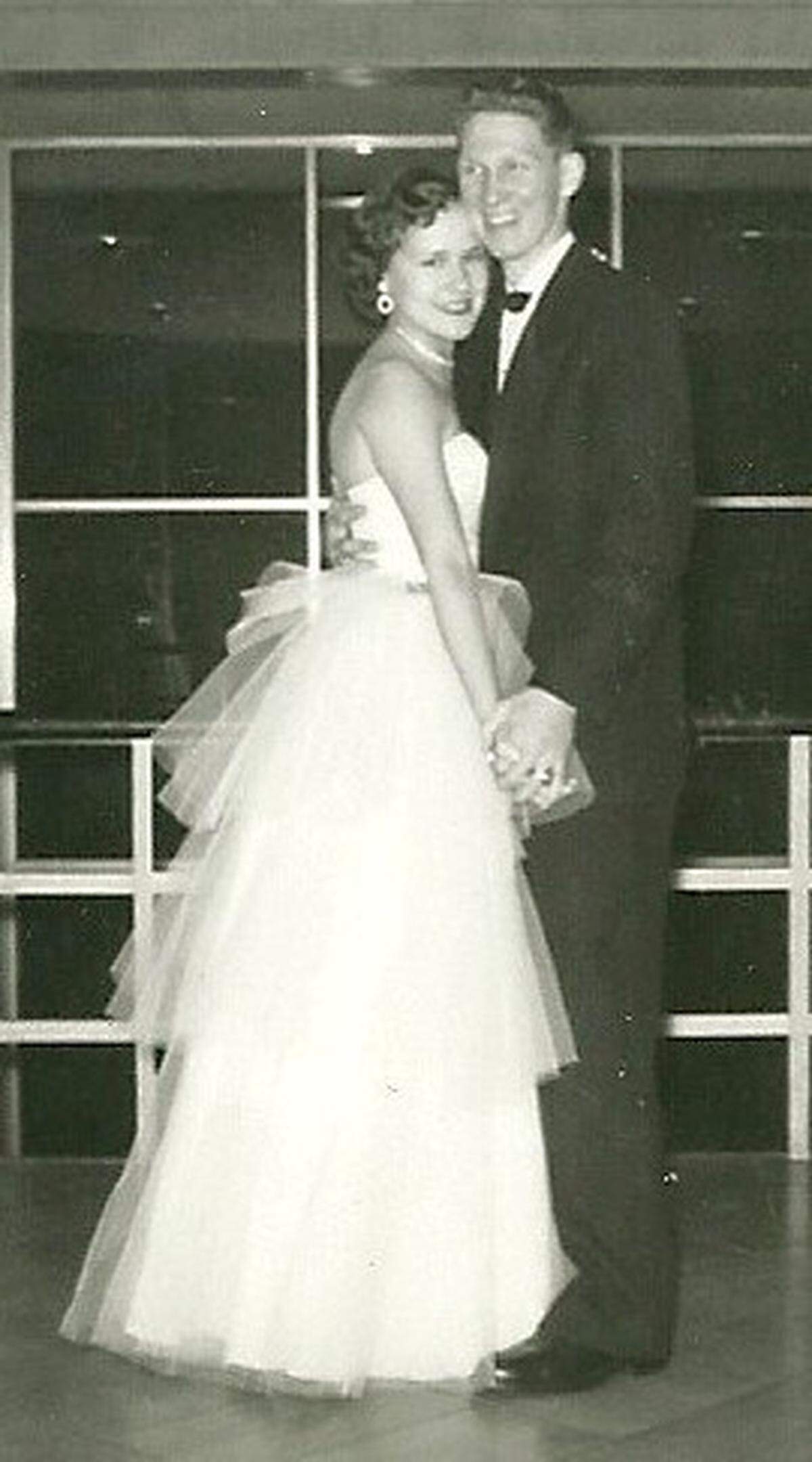 Billy and Peggy Griffin, married in 1954.