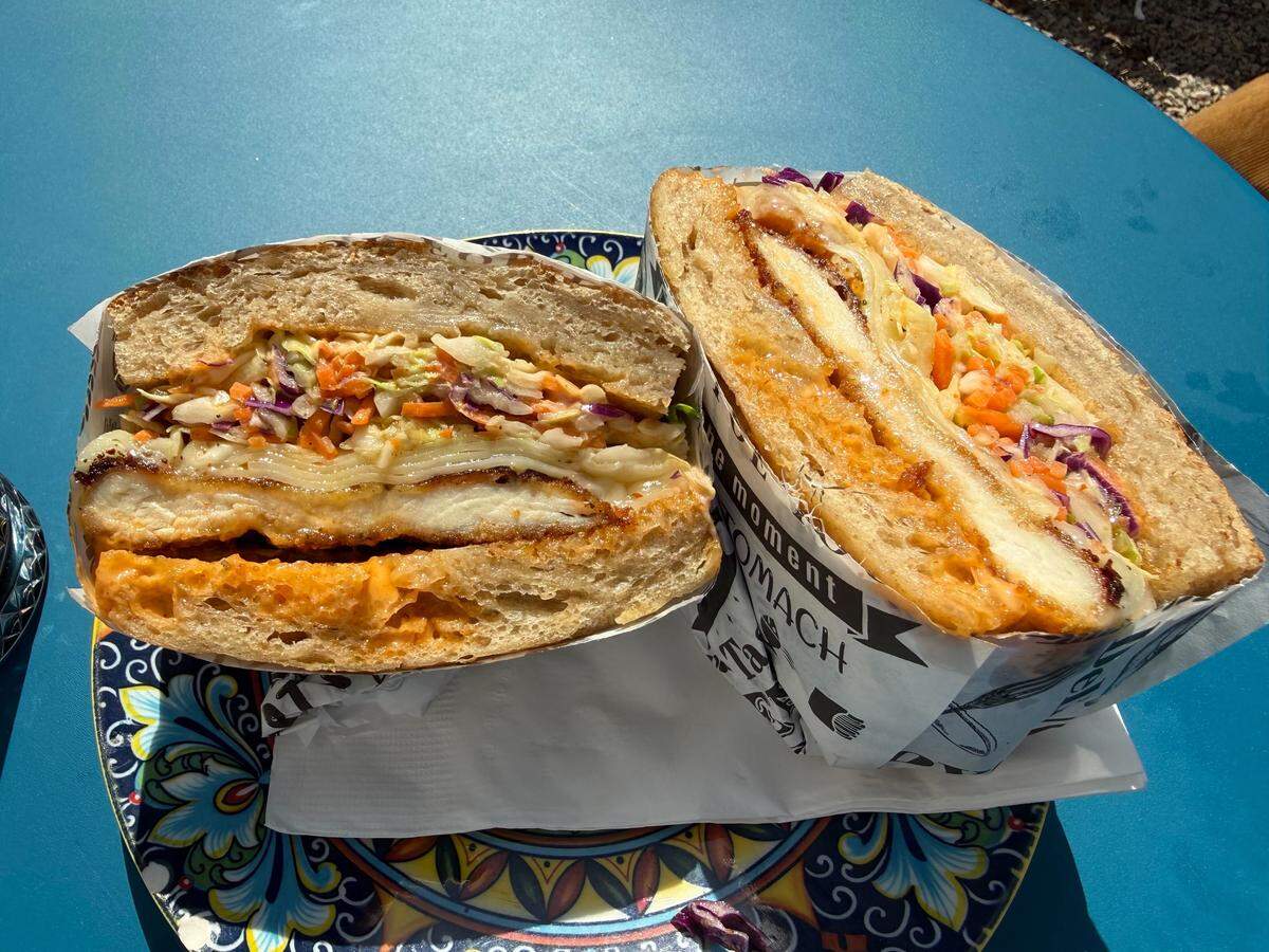 The schnitzel sandwich at Milo’s Cafe in Morrisville, which has been named the best sandwich shop in the Triangle by readers of The News & Observer.
