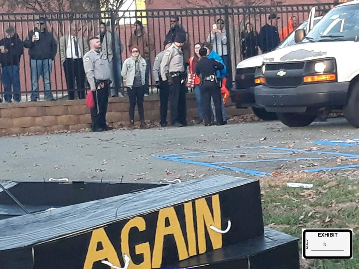 Protesters arrested at a November 2019 demonstration in Graham settled with the city and Alamance County officials recently, according to information provided the protesters’ attorney.