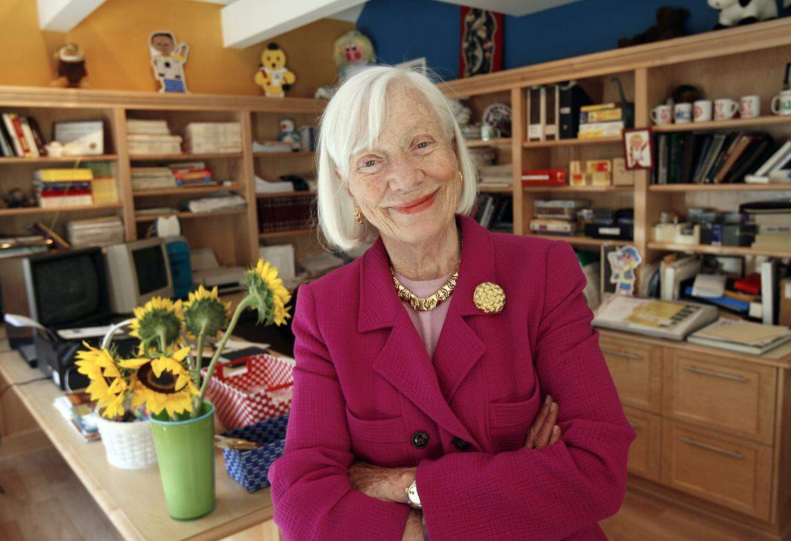 Betty Debnam Hunt, creator of The Mini Page, photographed March 27, 2008, in her home studio in Raleigh, N.C., after announcing her retirement. She was The News & Observer’s Tar Heel of the Week.