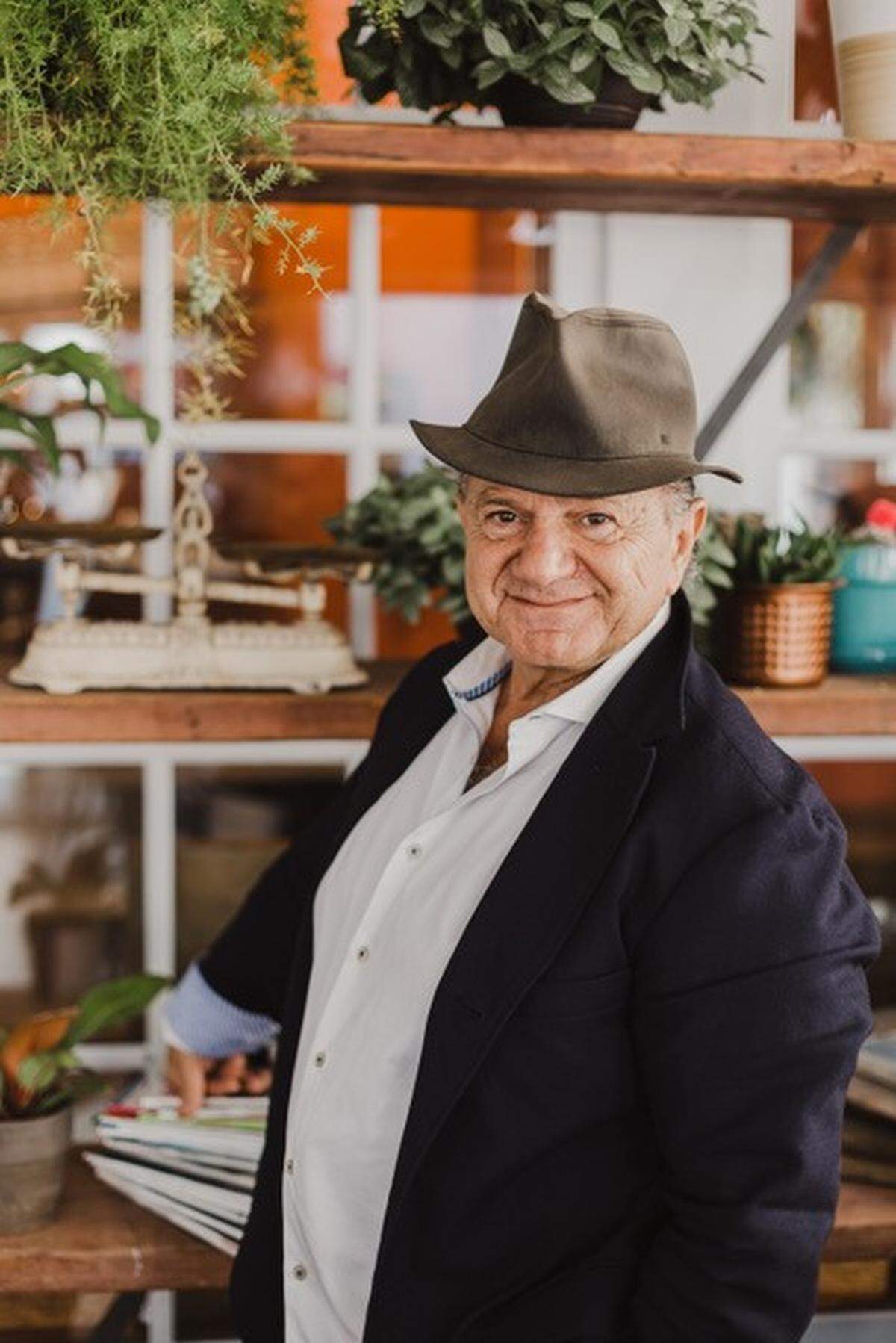 Restaurateur Giorgios Bakatsias, pictured at his Rosewater restaurant, has partnered with William D’Auvray to open Giorgios Epicurean Market in Raleigh.