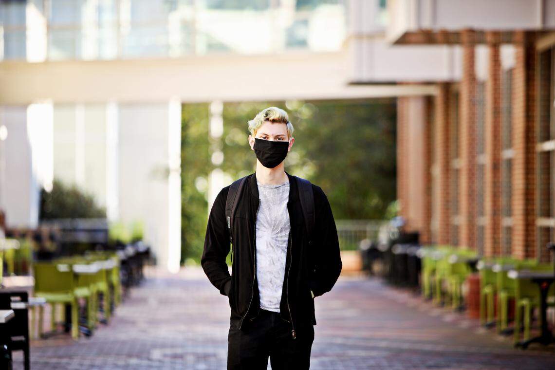 Danny Bowen is a senior from Florida and an active member of UNCÕs undergraduate student government. This semester, Bowen has been taking online classes and mostly hanging out with the three other people he lives with in an off-campus apartment.