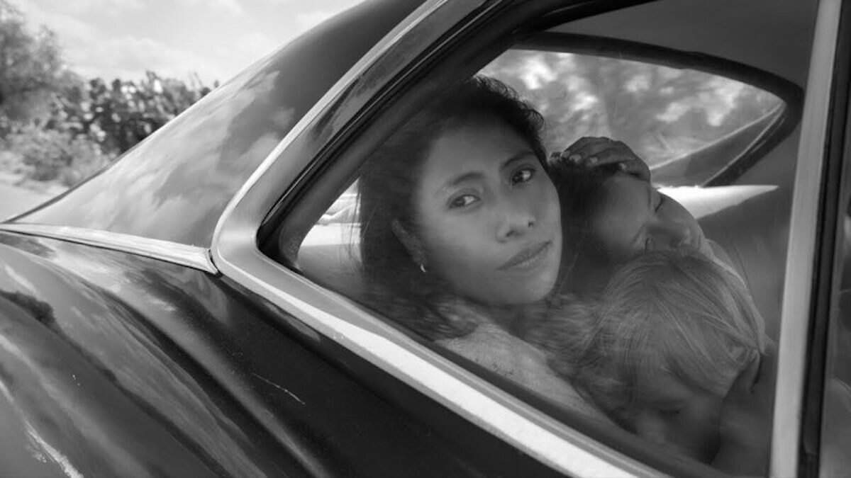 “Roma,” by Academy Award-winner Alfonso Cuaron, was shot in 65mm black-and-white film. It’s a semi-autobiographical drama about the filmmaker’s upbringing in 1970s Mexico City.