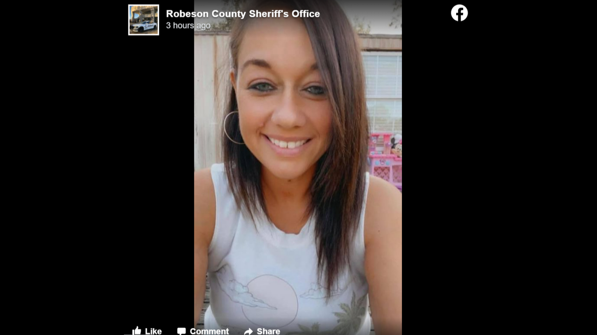 Jessica Lawrence was last seen weeks ago, North Carolina officials said.