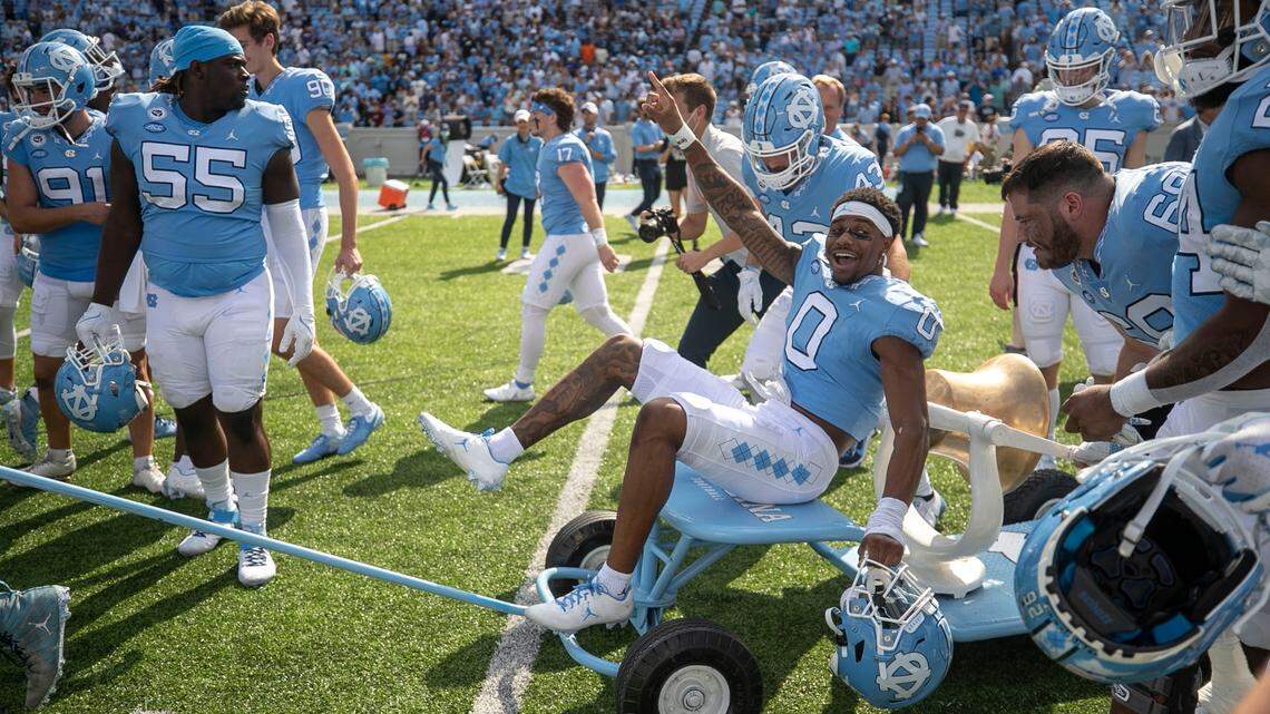 After a few years of swapping sidelines, Victory Bell has found a home (again) at UNC