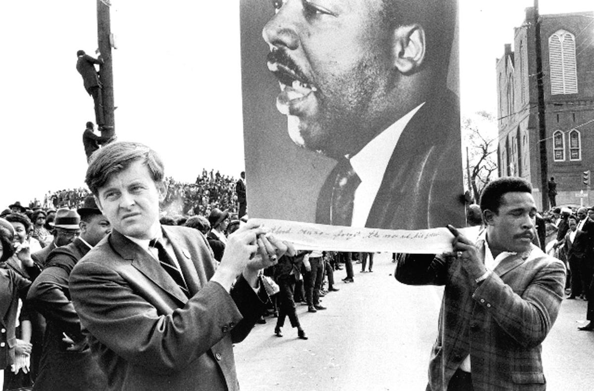 Burk Uzzle documented the Rev. Martin Luther King Jr. from his rallies to his funeral.