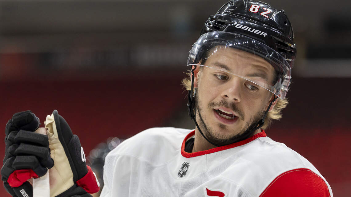 Amid a career backslide, Canes’ Kotkaniemi still believes he can contribute