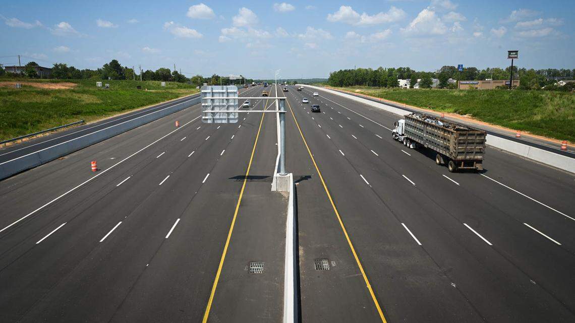 After nearly 6 years, effort to widen I-40 south of Raleigh hits a big milestone