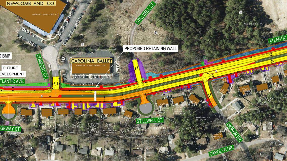 Work on Atlantic Avenue project stopped, and now Raleigh is firing the contractor