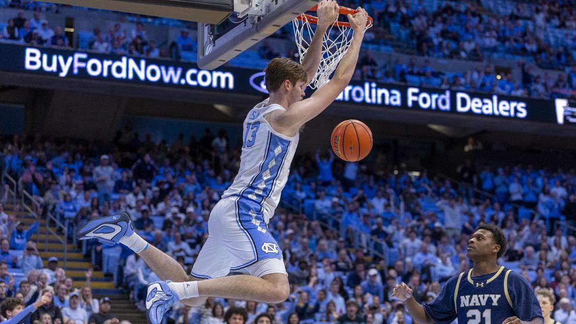 UNC outmuscles St. Bonaventure 85-70 in Fort Myers battle win | Raleigh ...