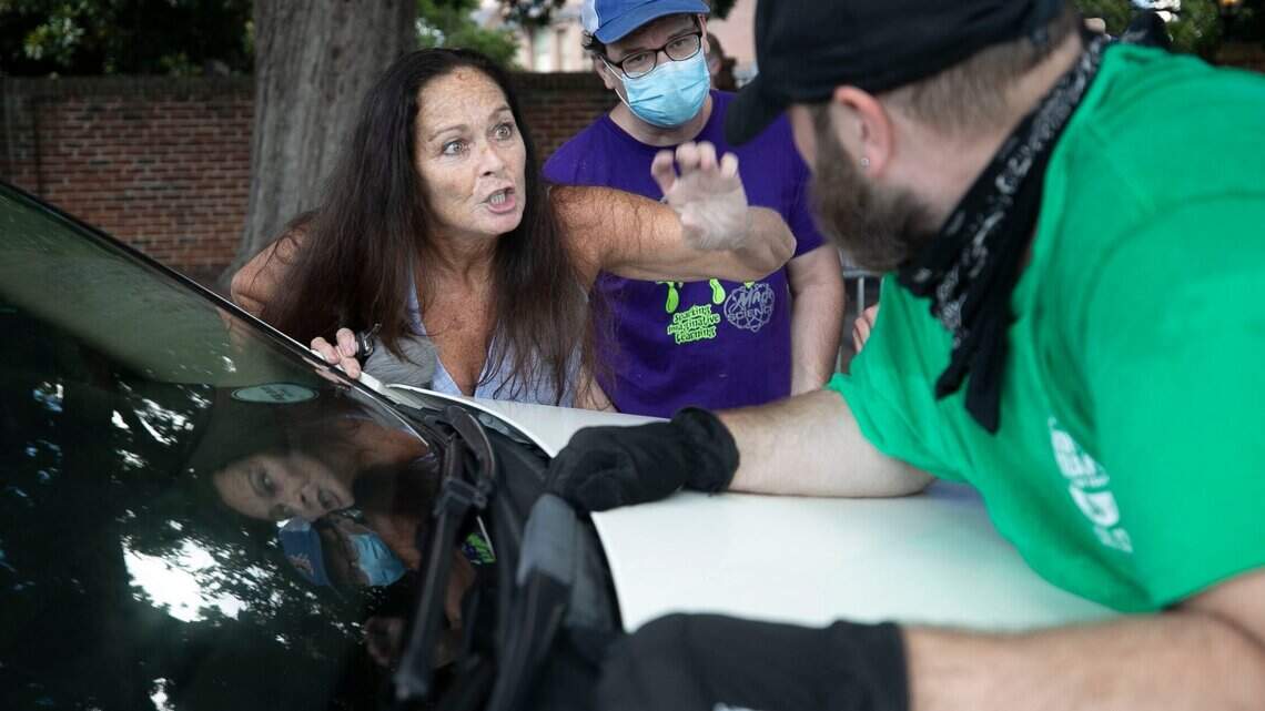 Downtown Raleigh protesters arrested while blocking street | Raleigh ...