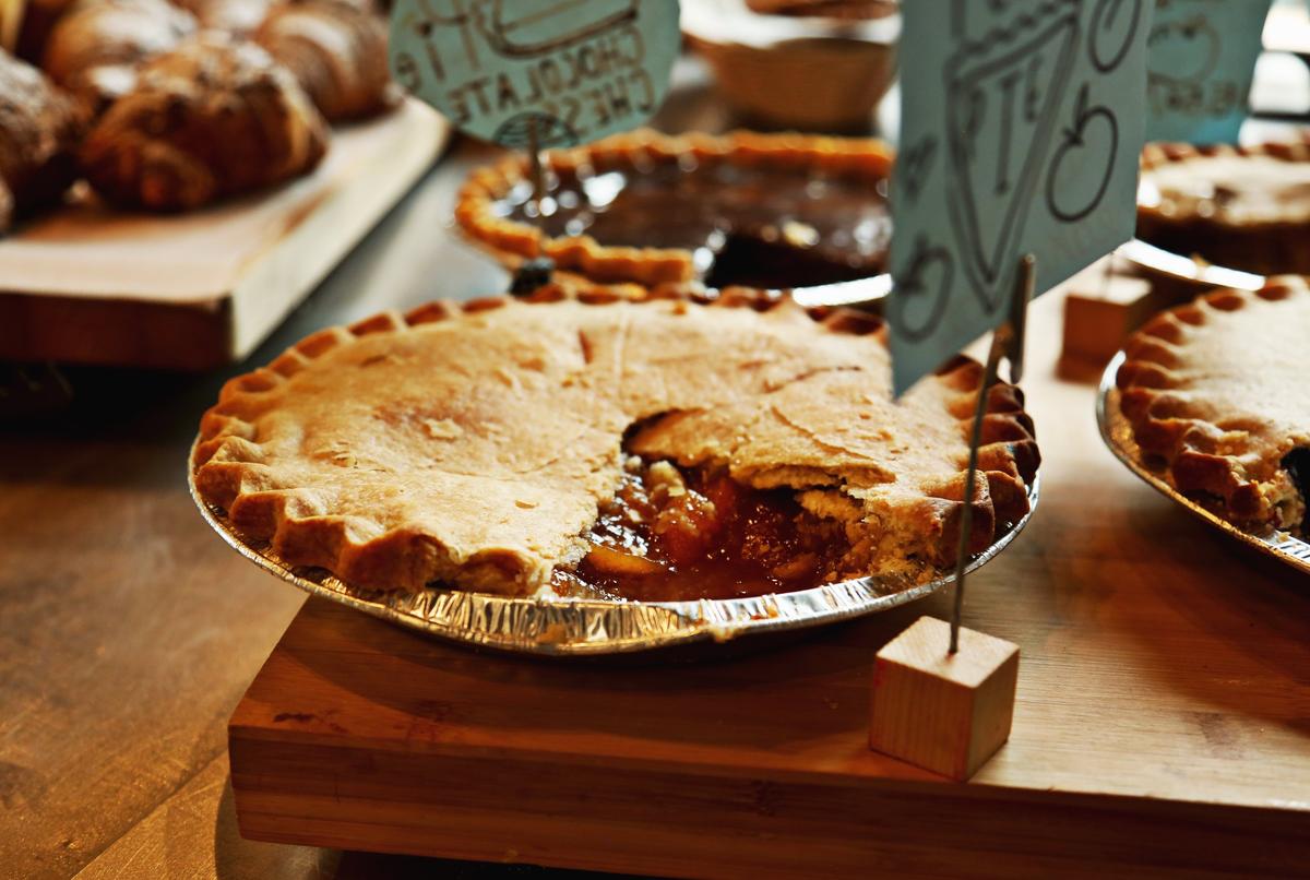 Breakaway Cafe in Chapel Hill has flaky-crusted pies baked by the award-winning Slice Pie Company in Raleigh.