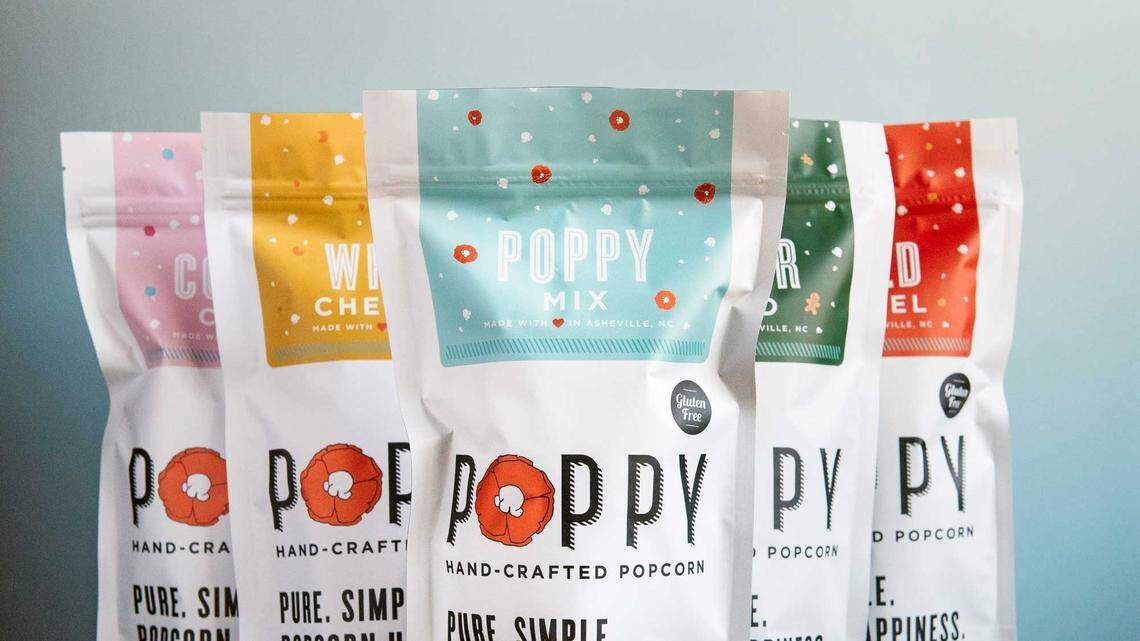 Poppy Hand-Crafted Popcorn is opening retail stores in three North Carolina cities, including Raleigh.