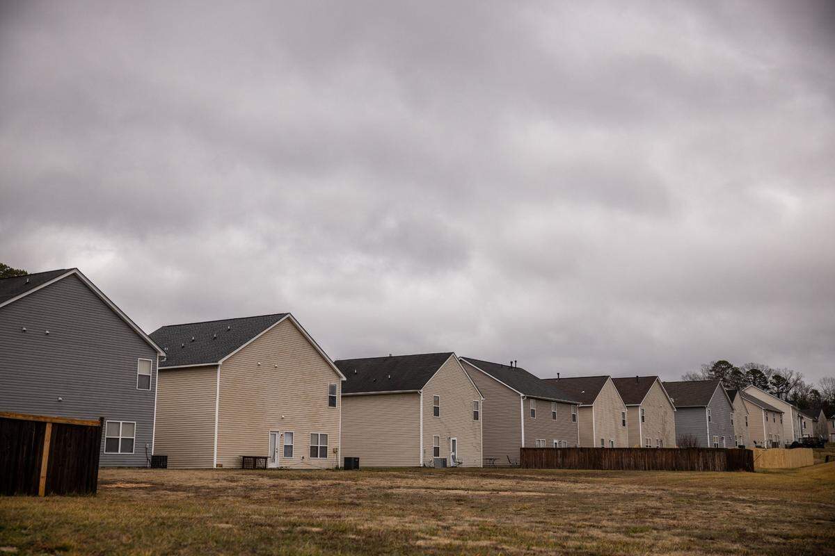 Corporate landlords have bought 25,000 homes in the Charlotte area in the last 10 years, many of them in neighborhoods like this one in northwest Charlotte.