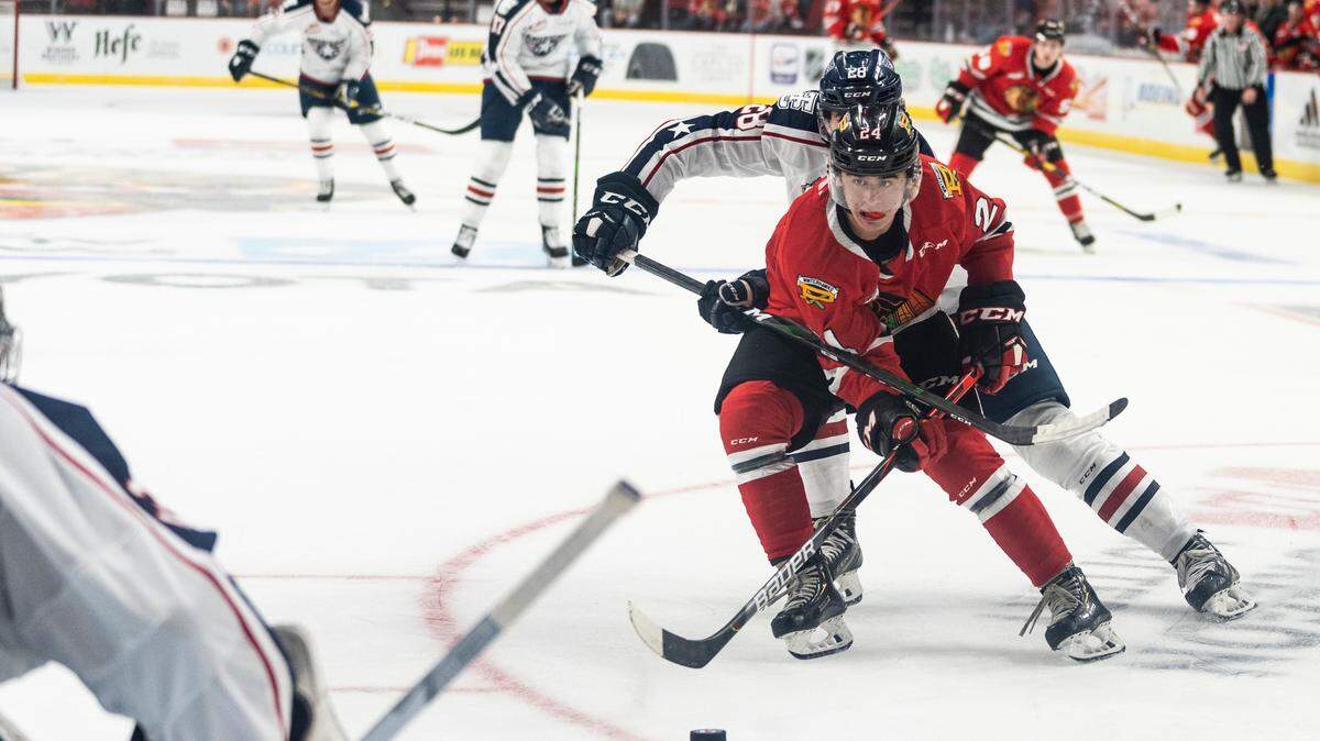 Carolina Hurricanes first-round draft pick Seth Jarvis